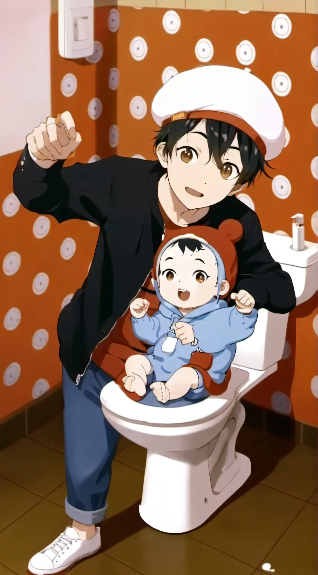 ai character: Hahahahahahahahaha background