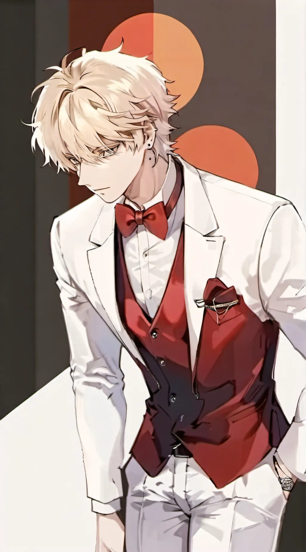 ai character: Katsuki Bakugo background