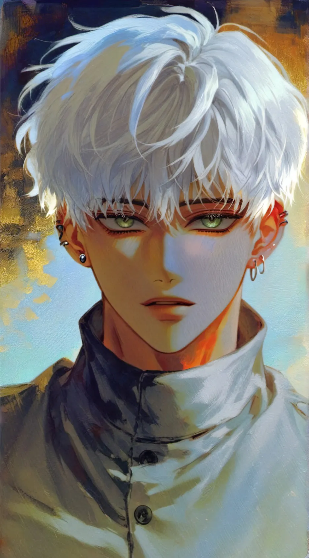 ai character: Lucas  background