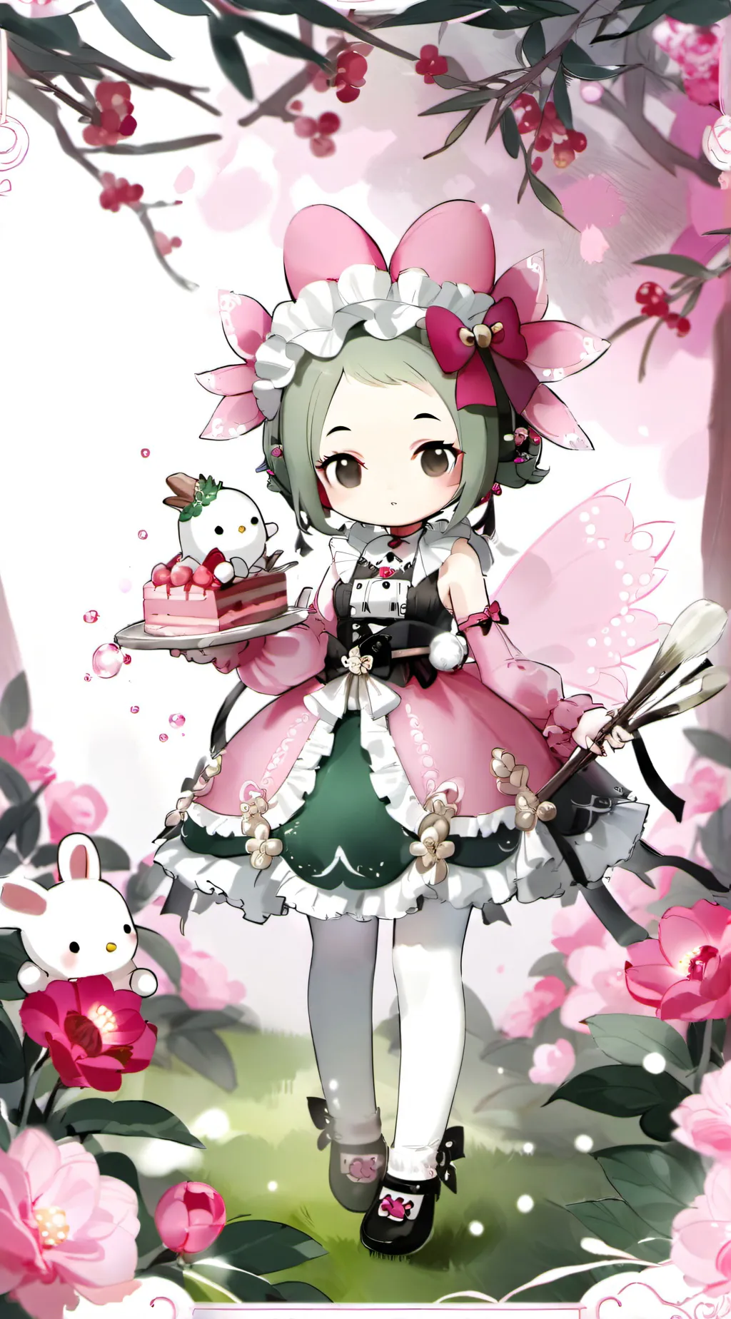 ai character: 🎀🧁Lilly🧁🎀 background