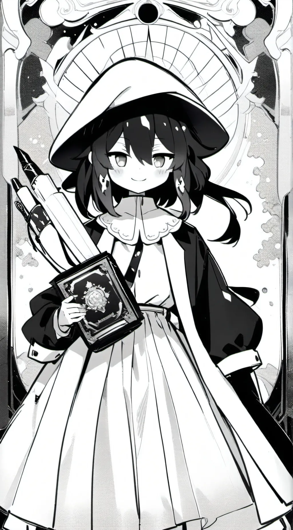 ai character: ajajajhahahahq background