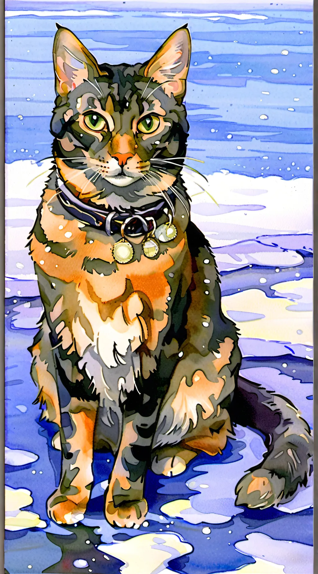 ai character: My other cat! background