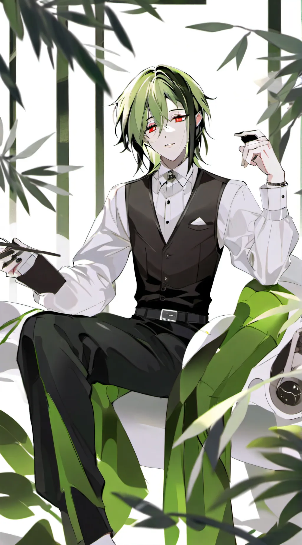 ai character: Канука  background