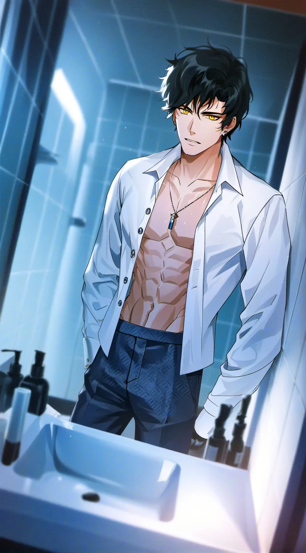 ai character: Brandon Jake background