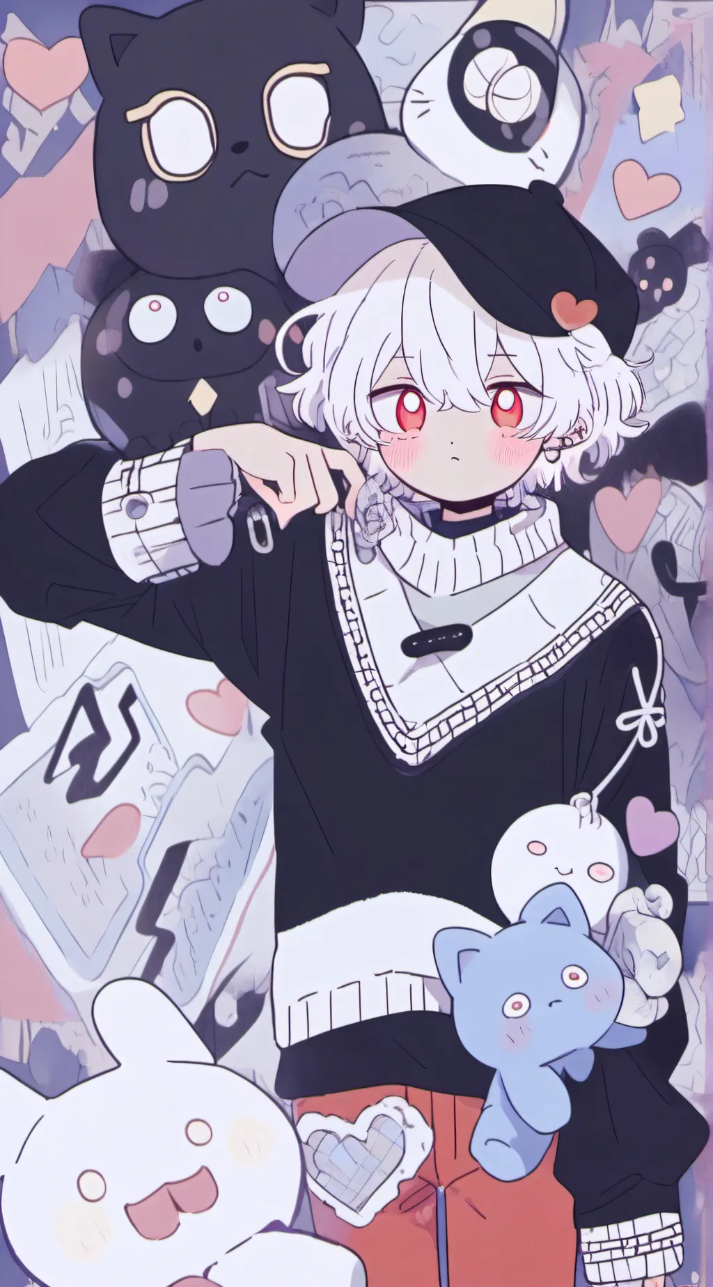 ai character: DARK MATTER! background