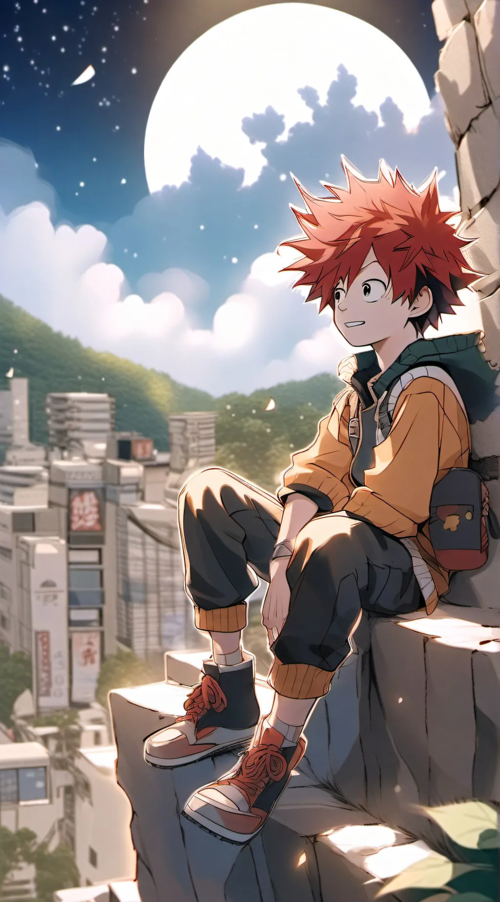 ai character: MHA! background