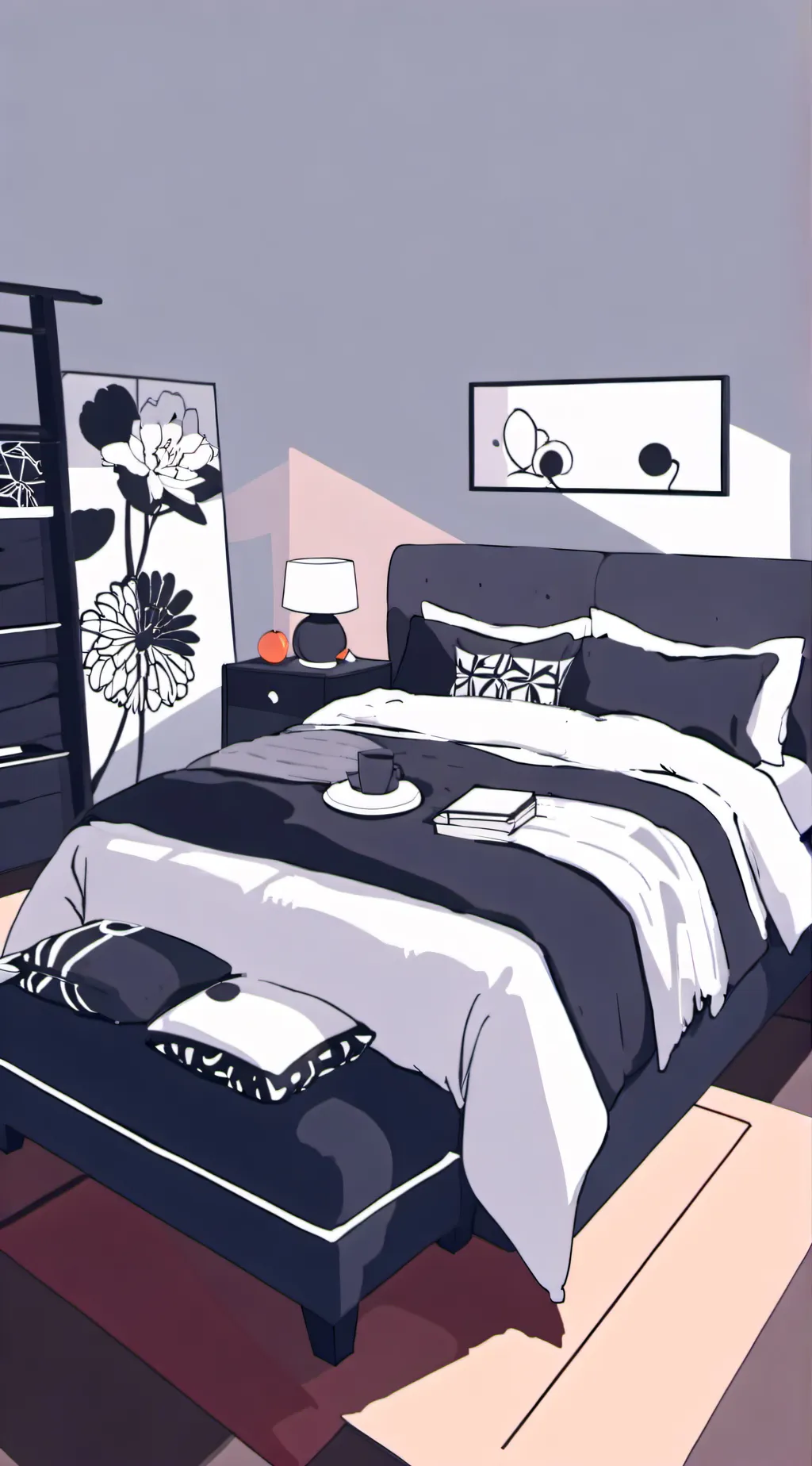 ai character: T/D w/ ur roomies background