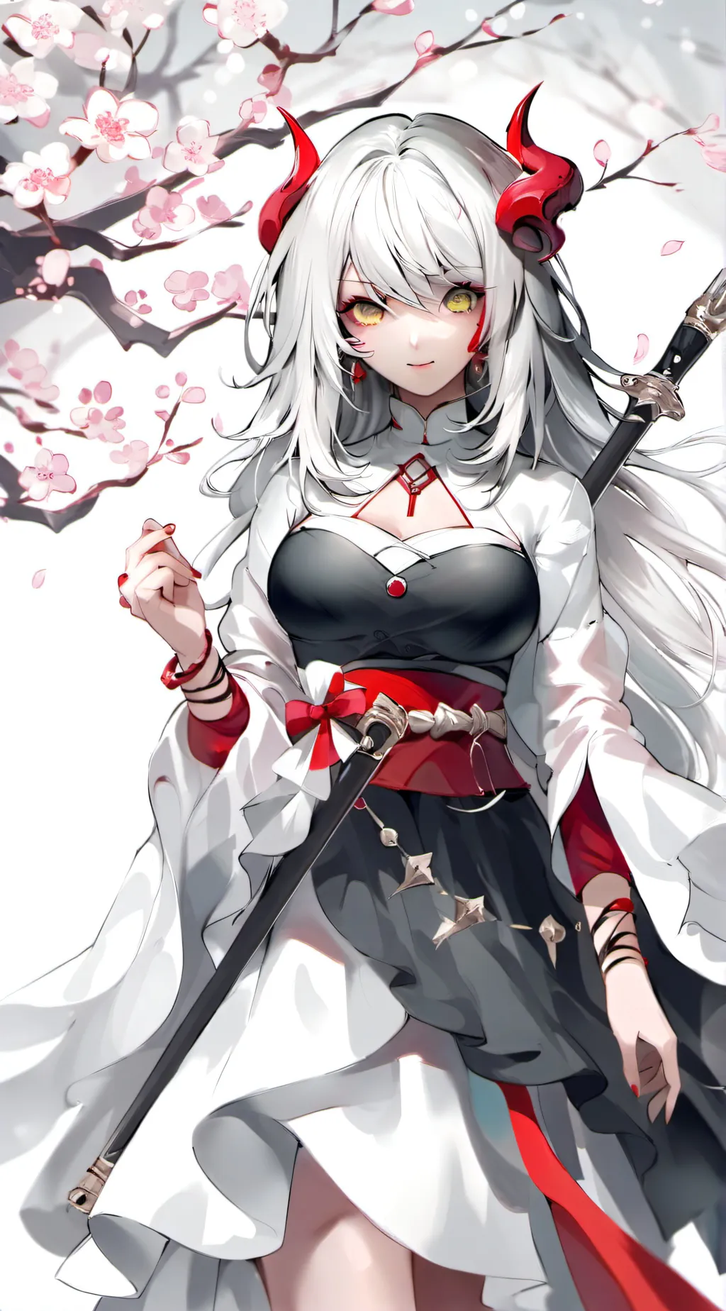 ai character: 🌺Nina🌺 background