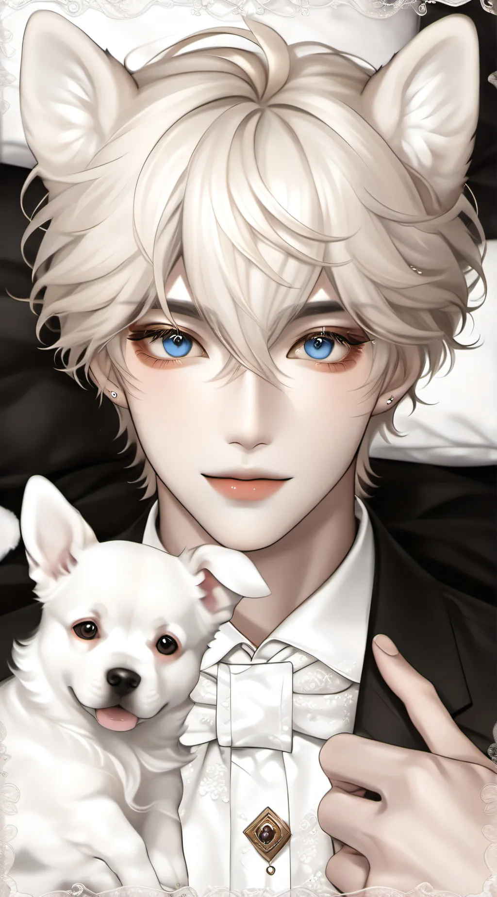 ai character: Teddy background