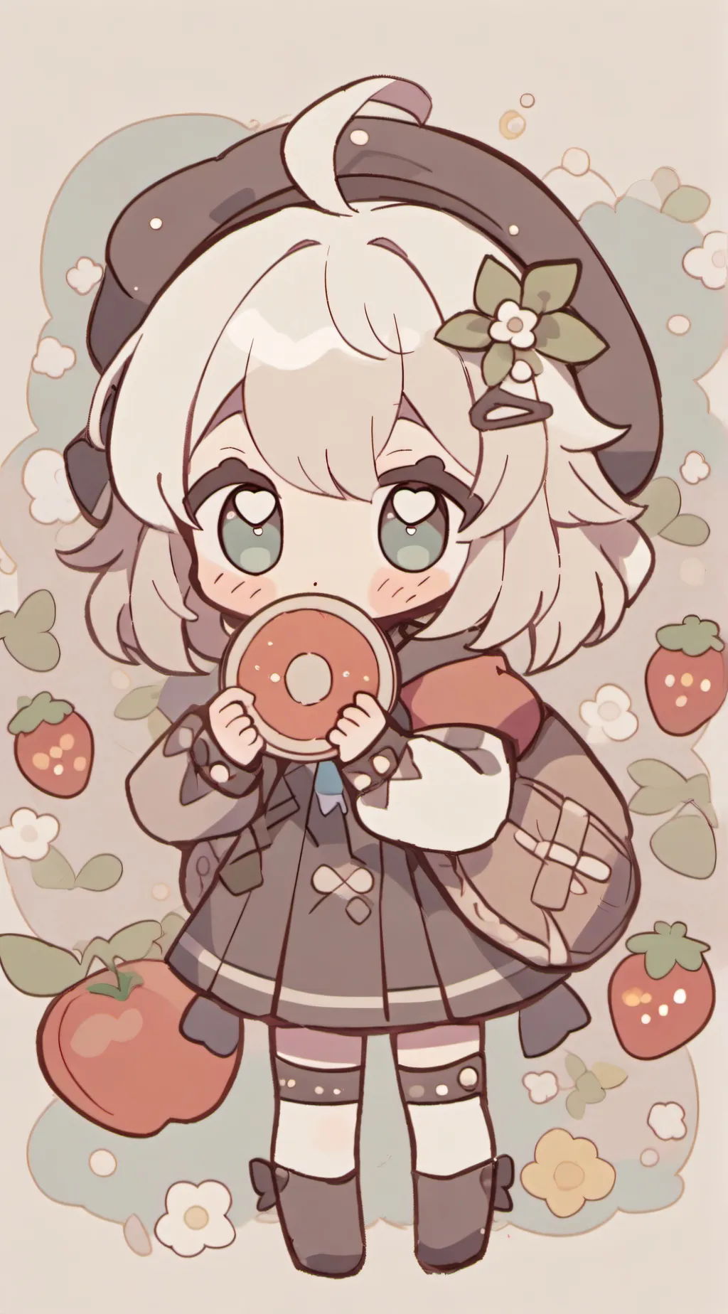 ai character: HARLOW  background