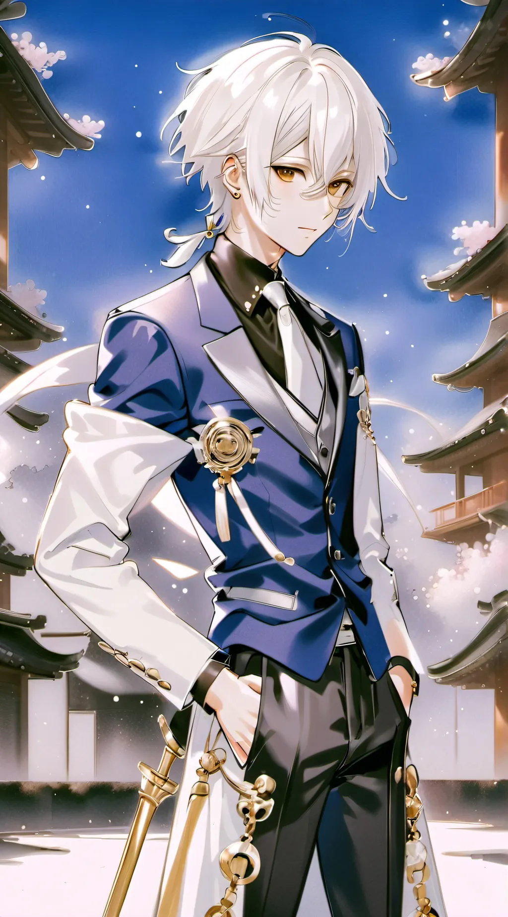 ai character: Tim  background