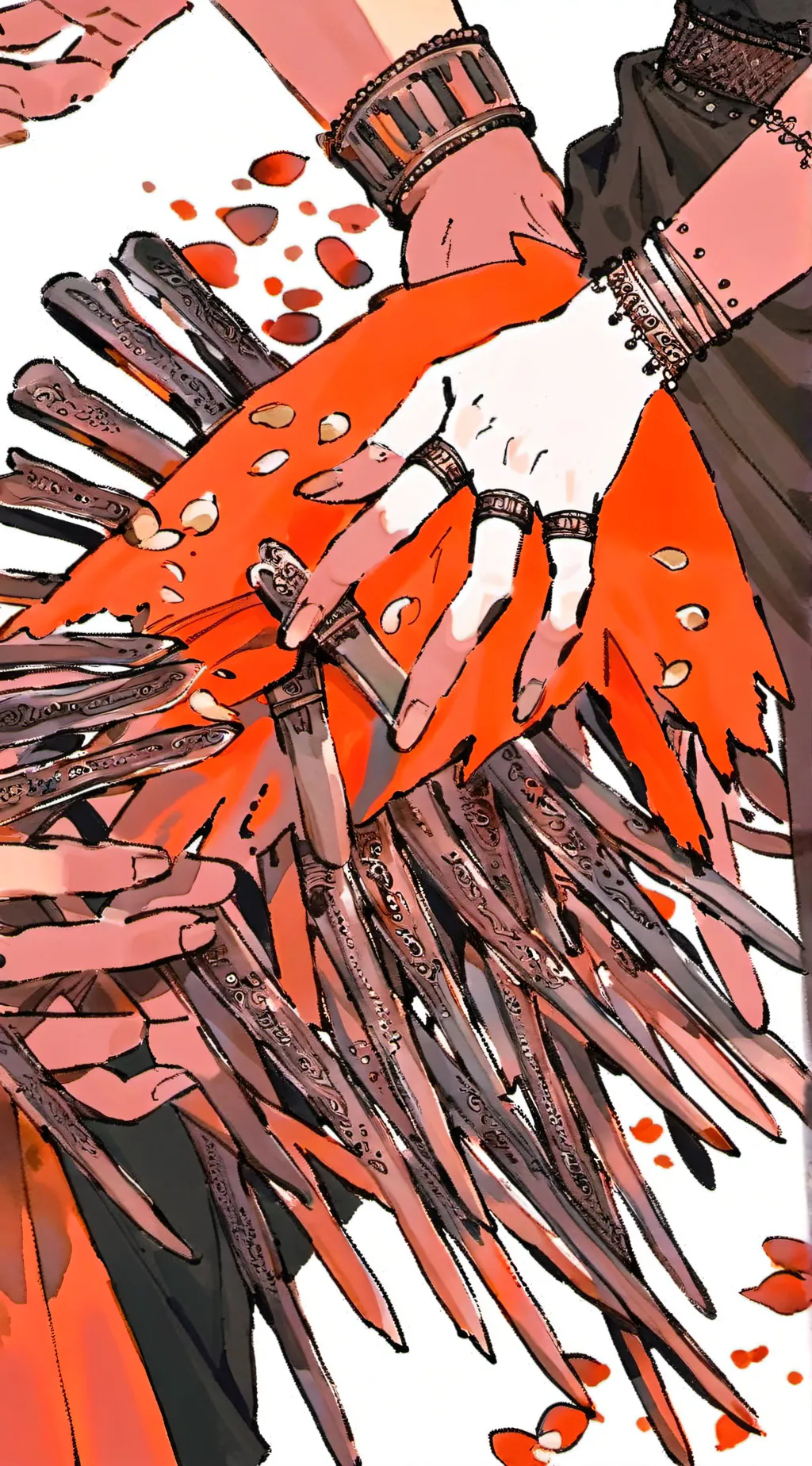 ai character: Forbidden magic background