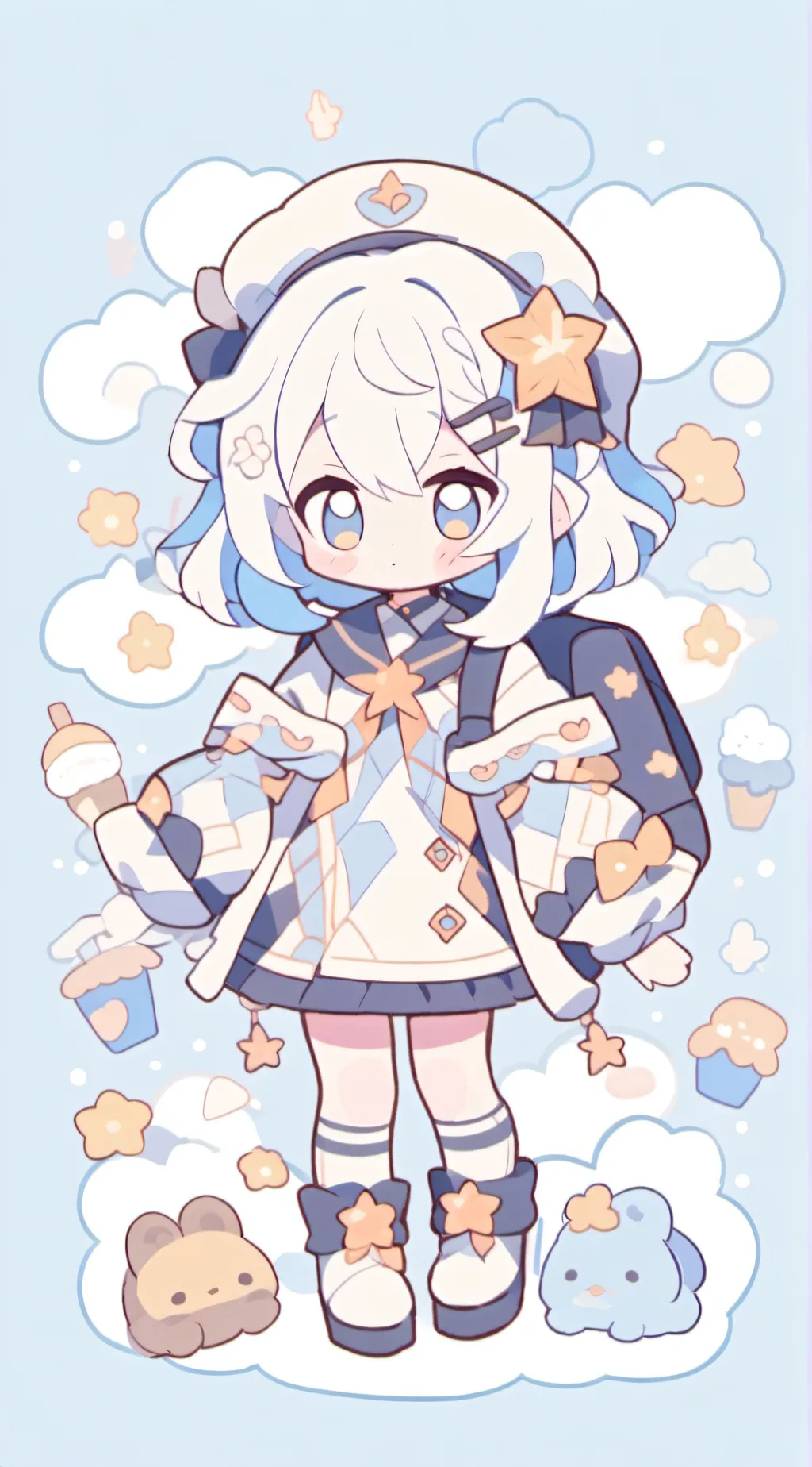 ai character: Mira Starfyre background