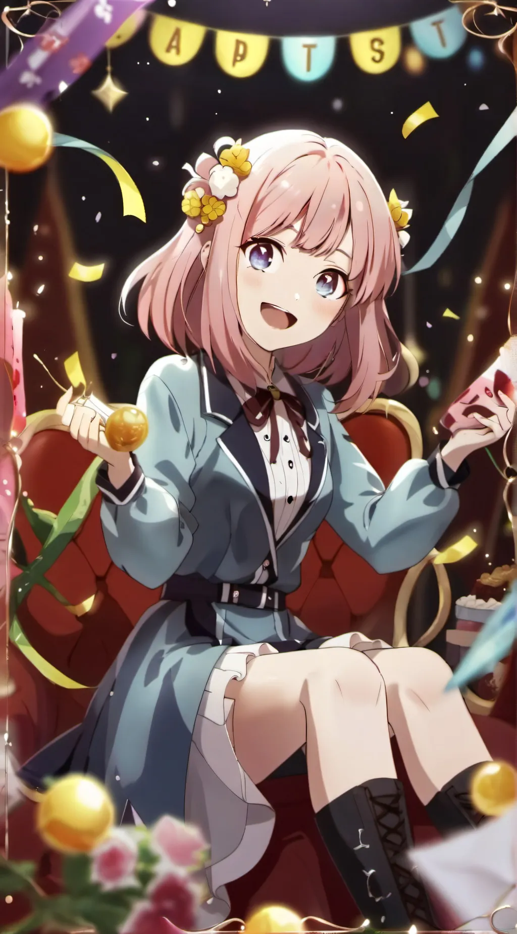 ai character: Nicole  background