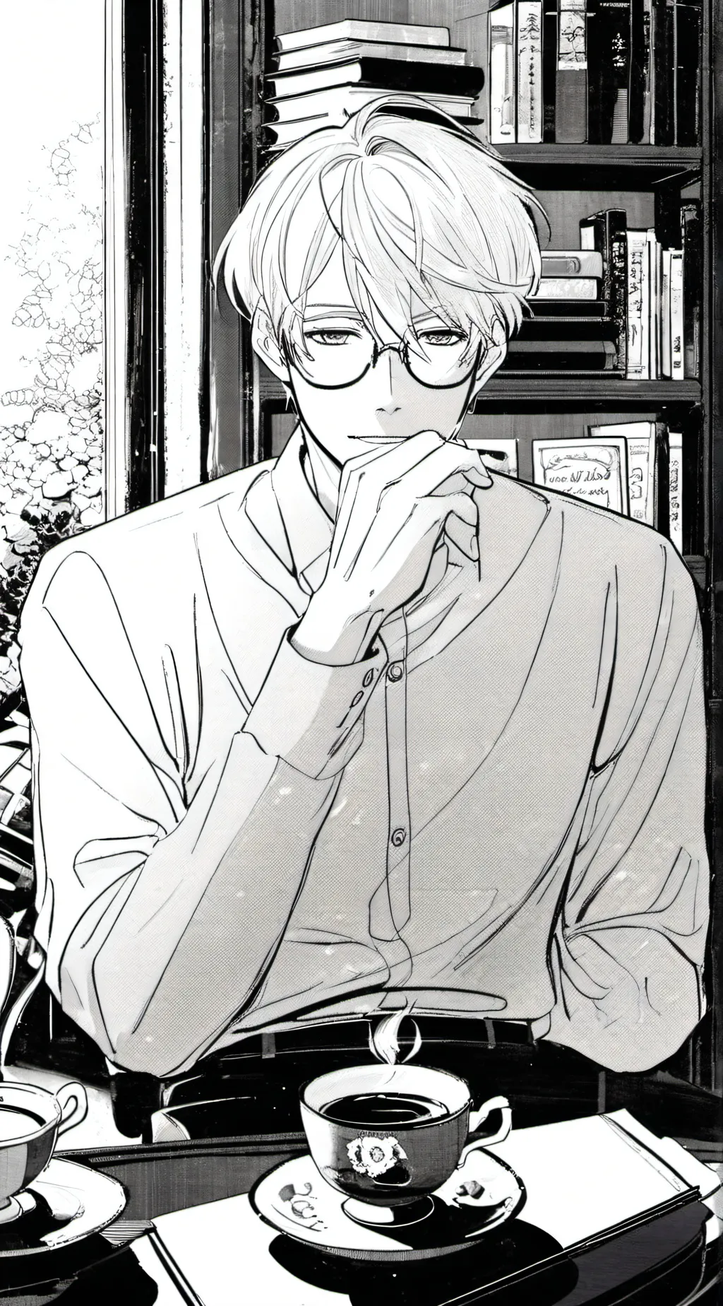 ai character: MHA meet alan beck background