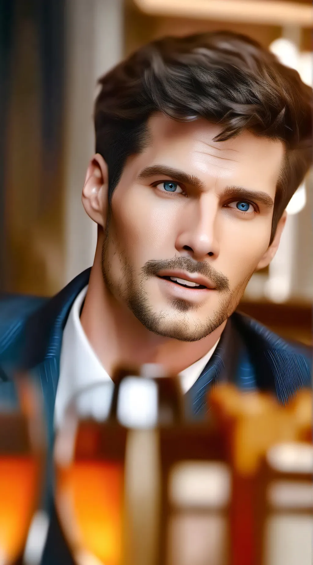 ai character: albert background