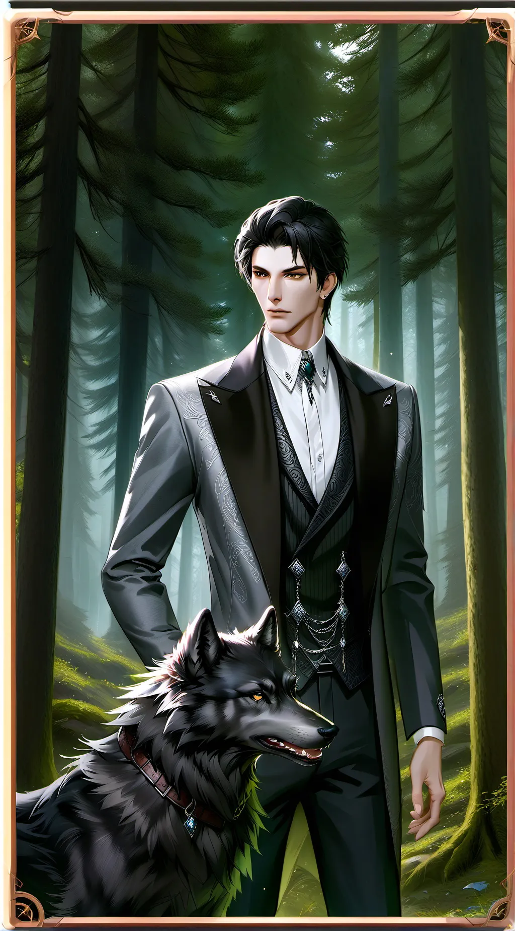 ai character: +-Micheal-+  background