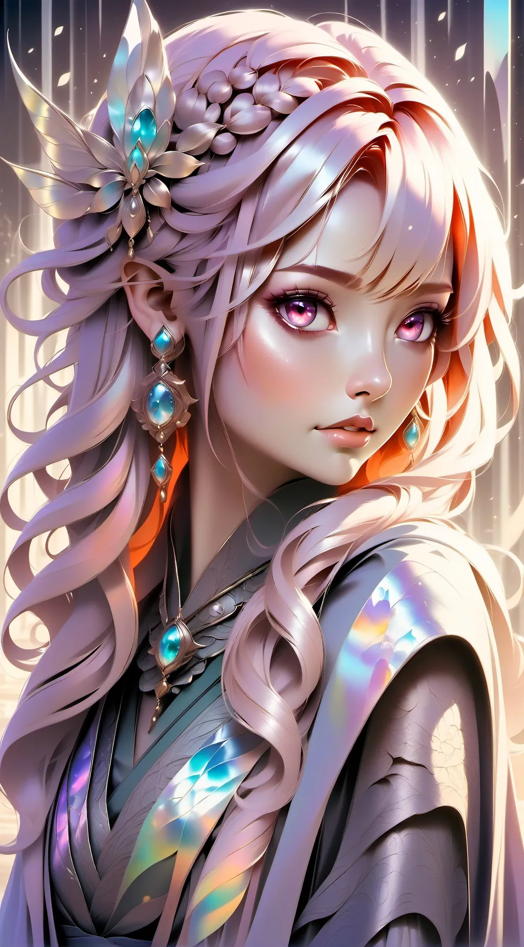 ai character: Lily background