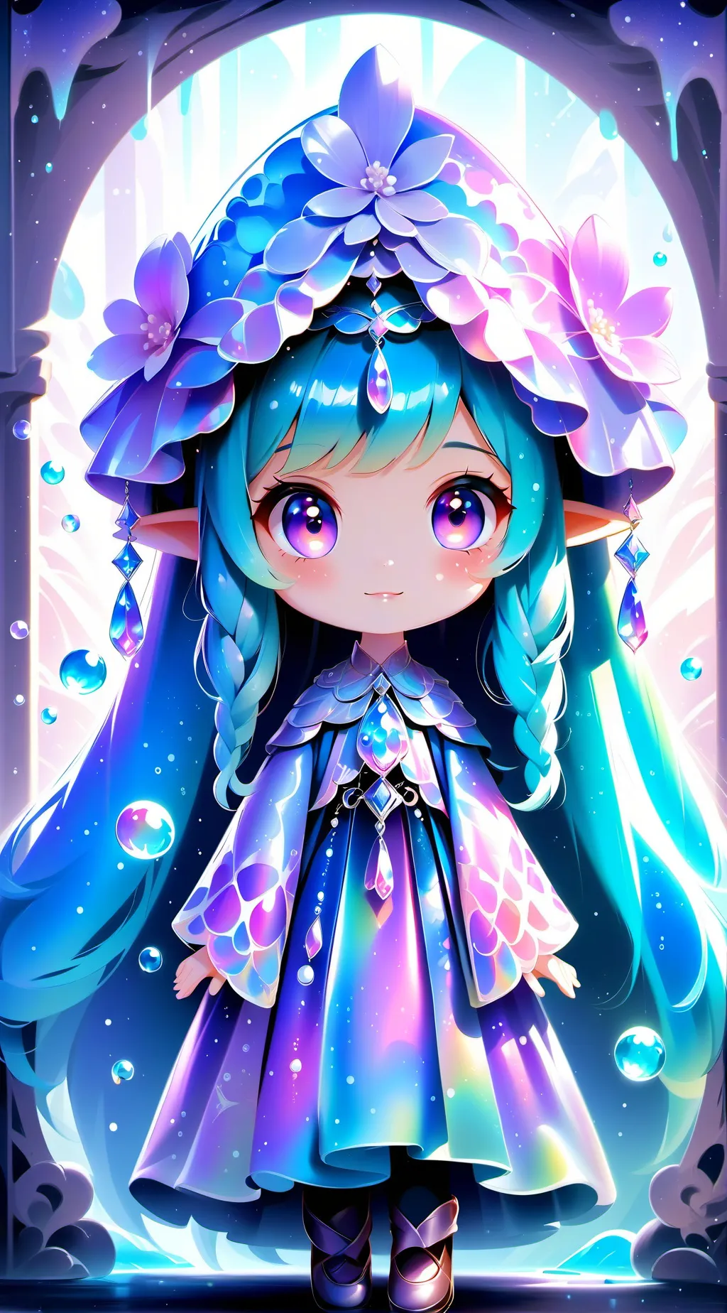 ai character: Cherry Blossom  background