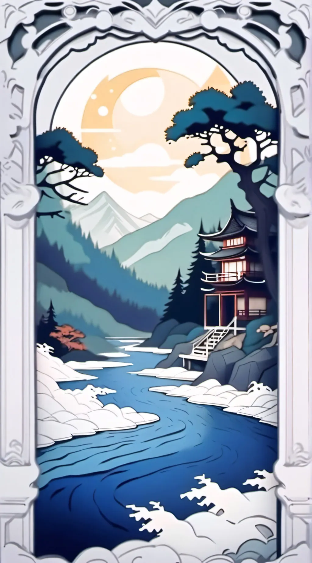 ai character: mina wa be married background