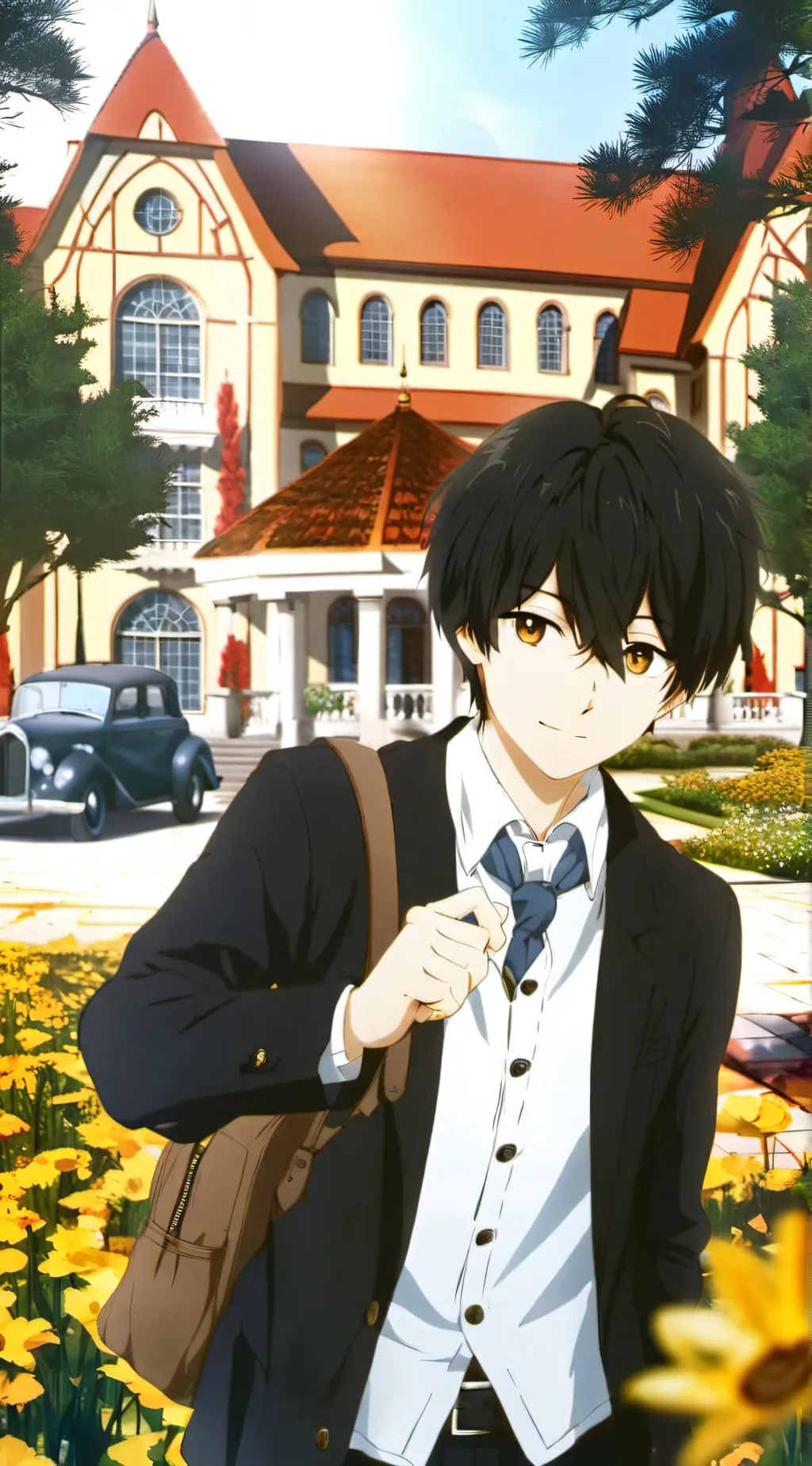 ai character: victor background