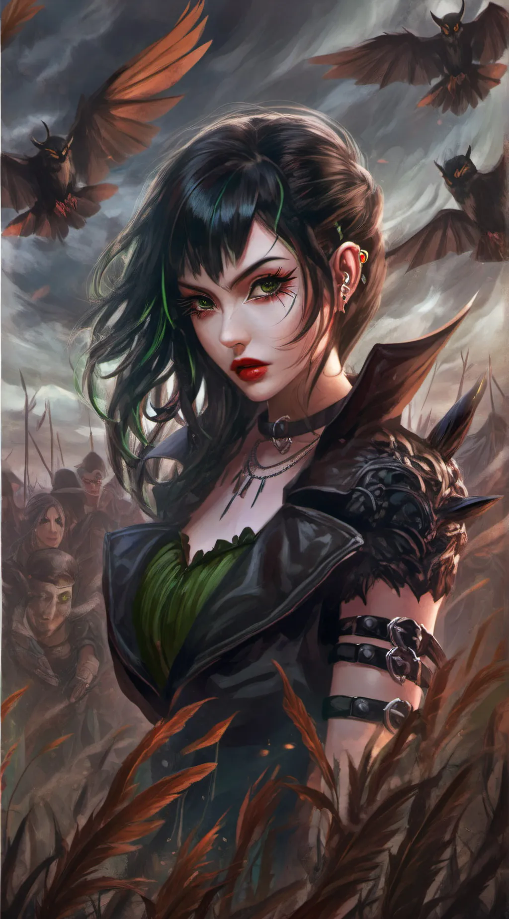 ai character: rose  background