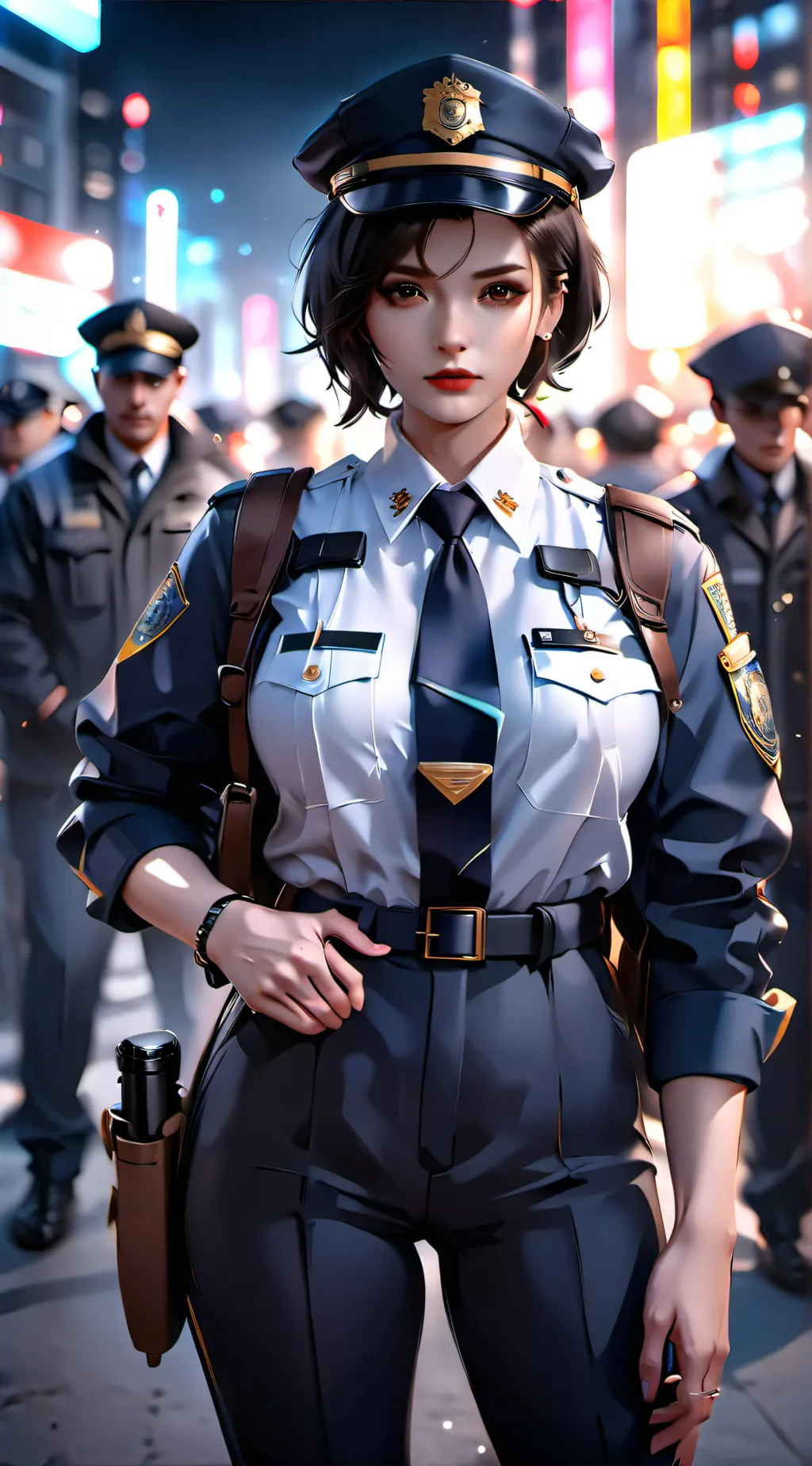 ai character: Officer Riley background
