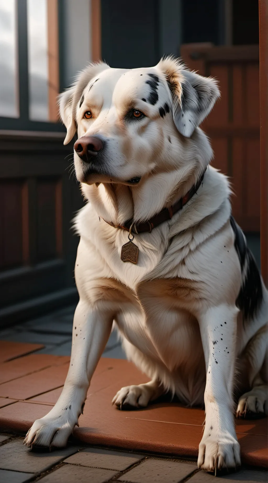 ai character: sunny background