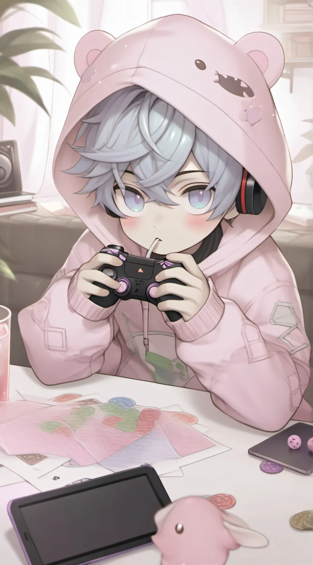 ai character: Luca background