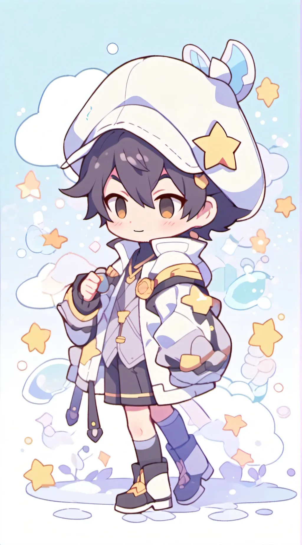 ai character: SMG4 crew background