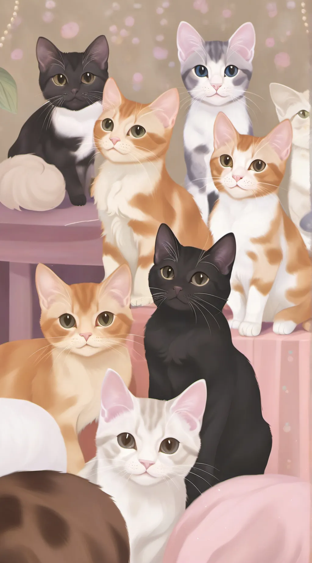 ai character: FlameFeather Colab background