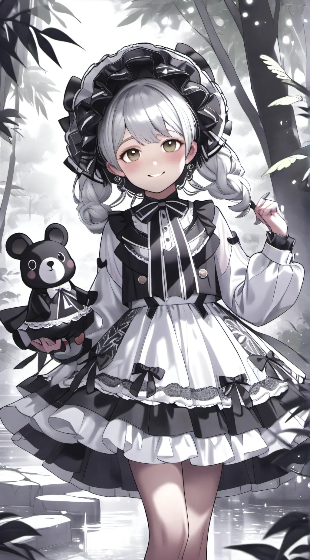 ai character: Angelica  background