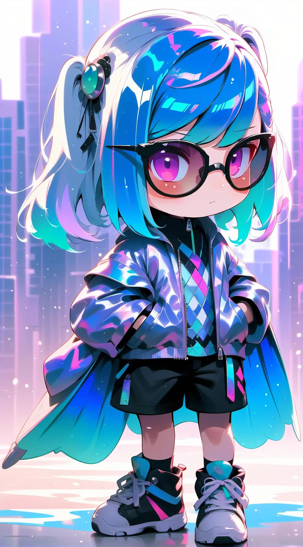 ai character: Lila background