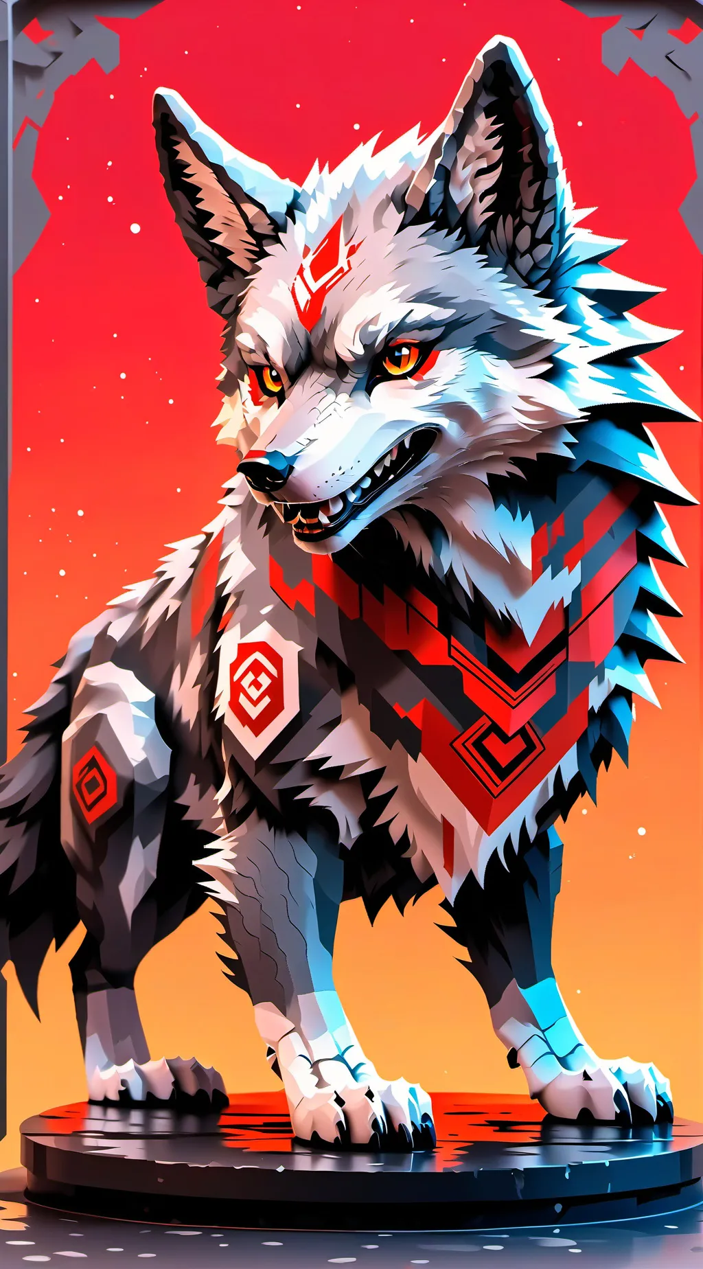 ai character: Aaron  background