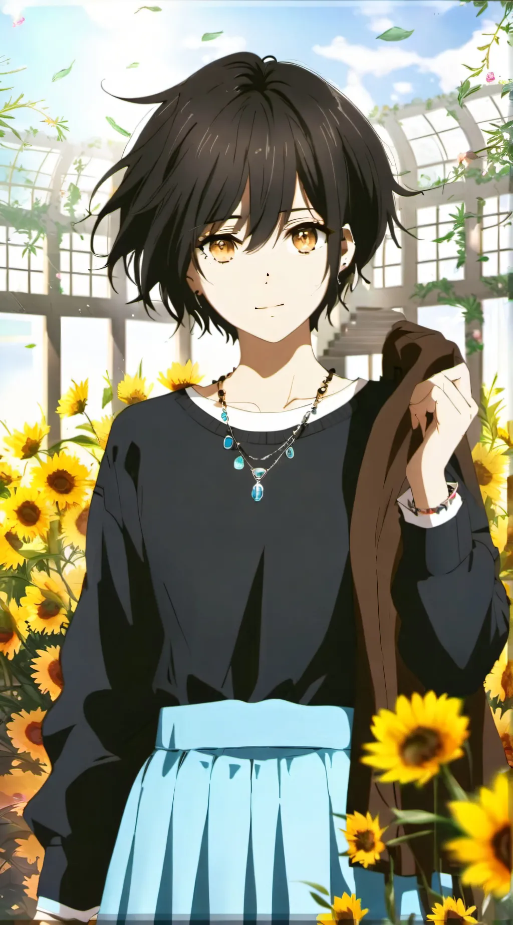 ai character: Emiko background