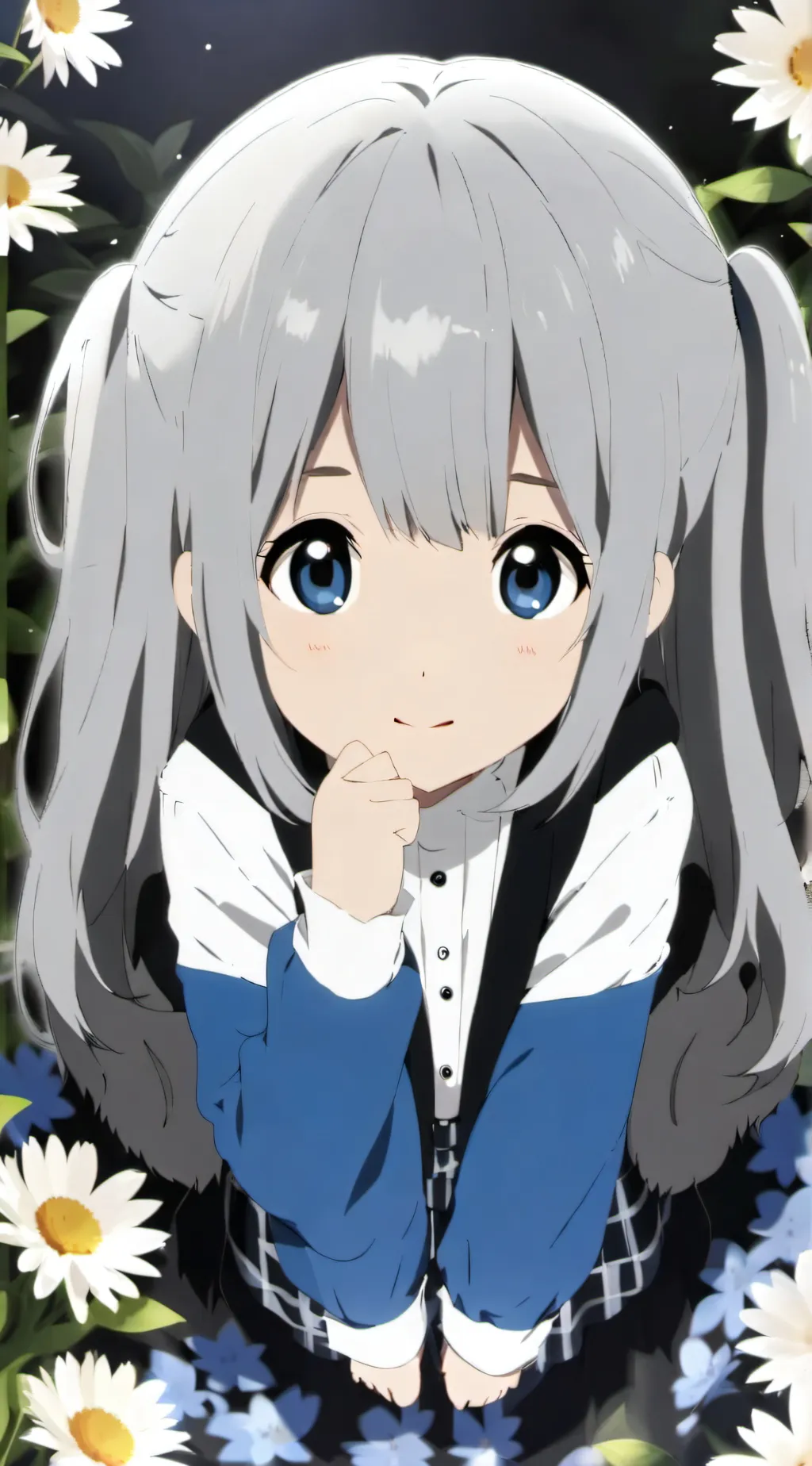 ai character: rose background