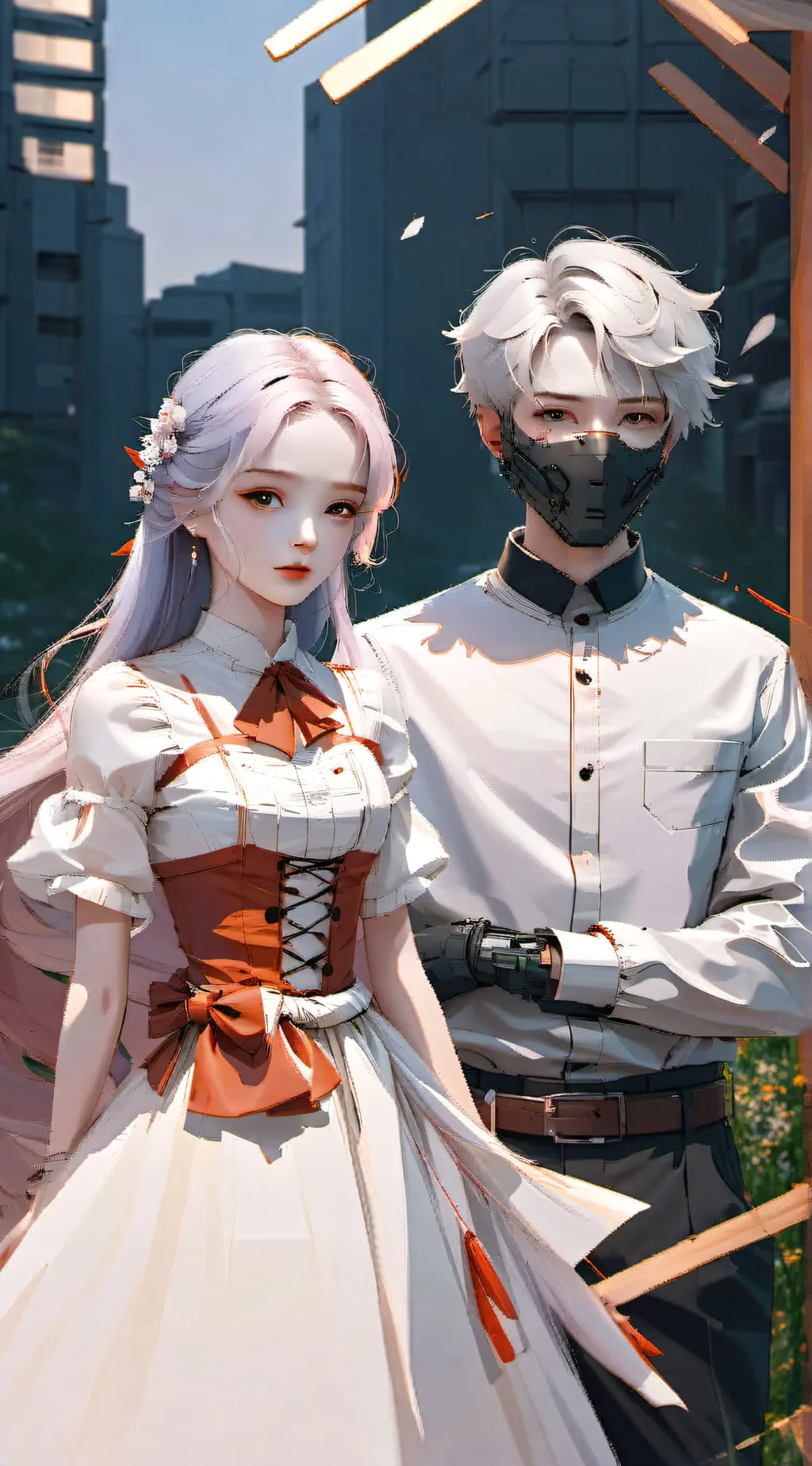 ai character: Xavier  background