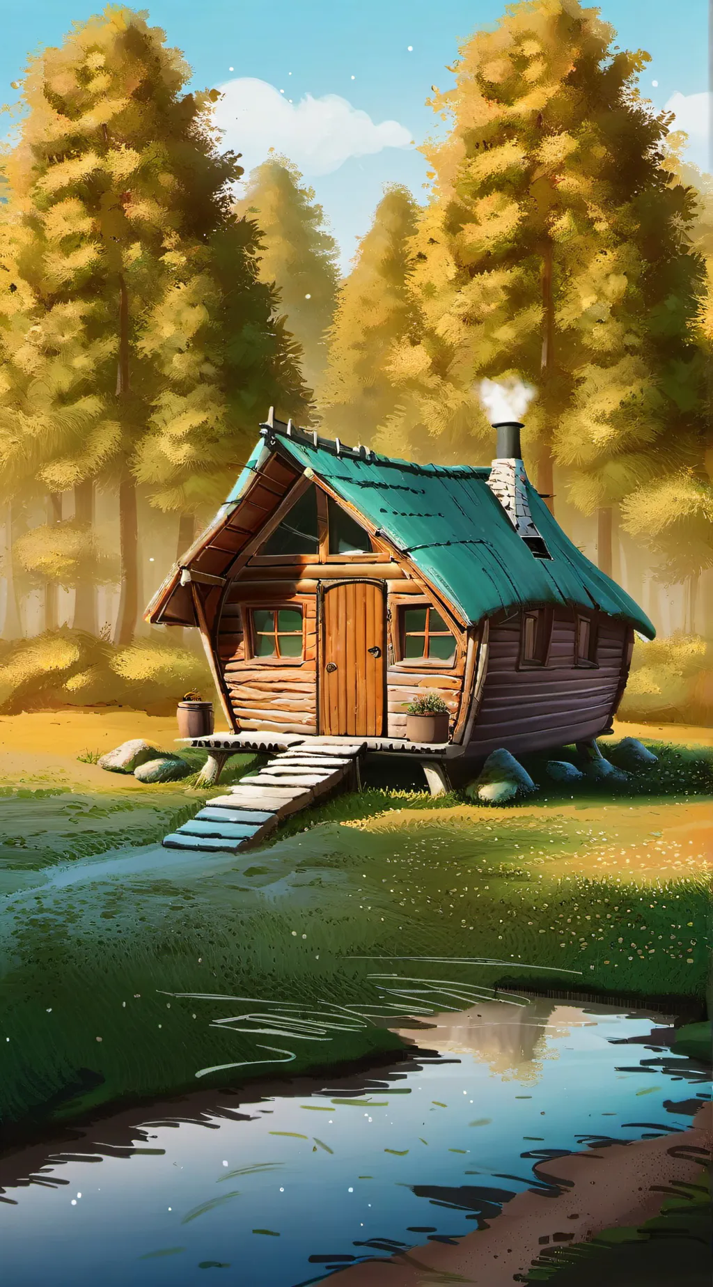 ai character: gravity falls rp background