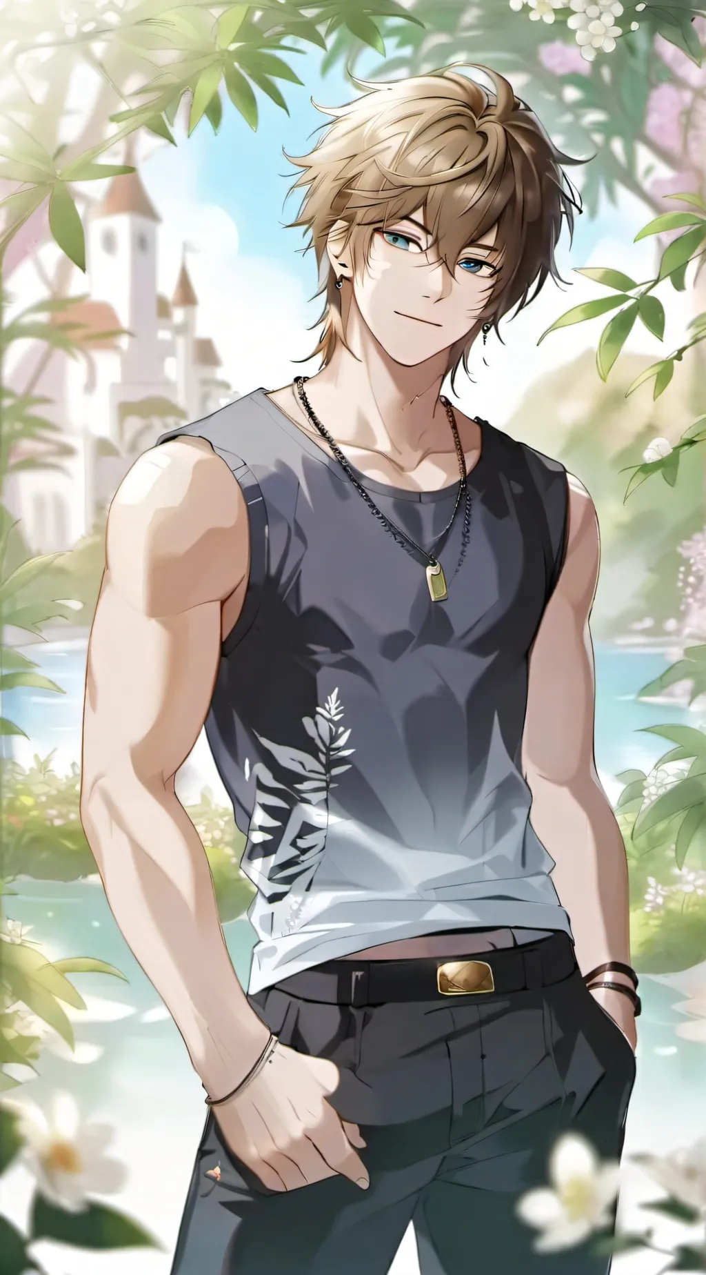 ai character: Zay background