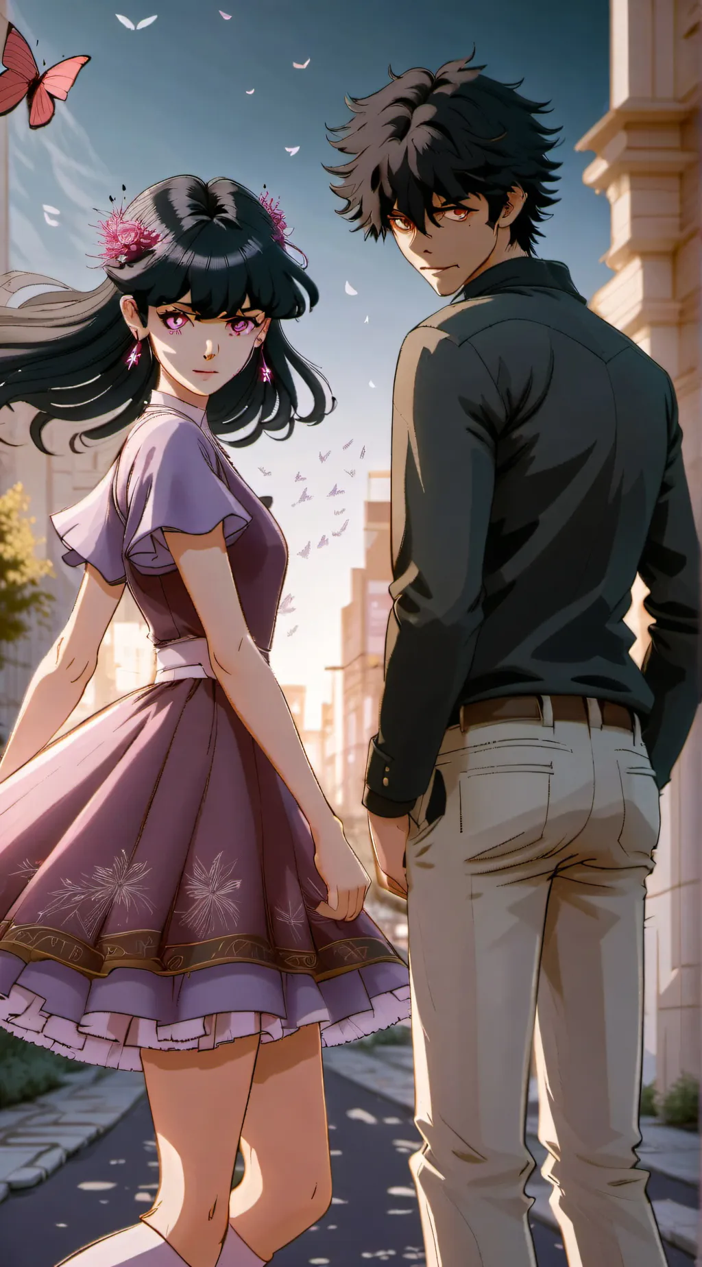 ai character: siblings<> background