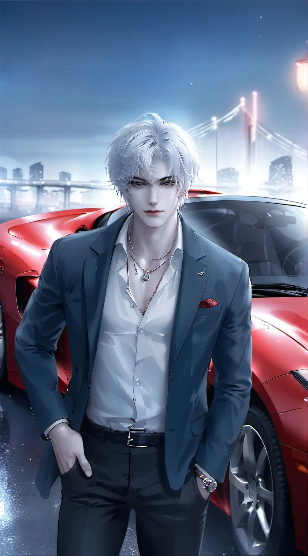 ai character: Theodore Powell background