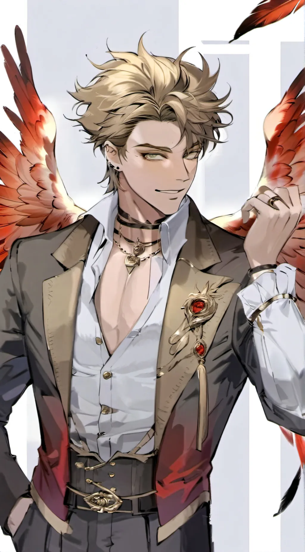 ai character: Mha background