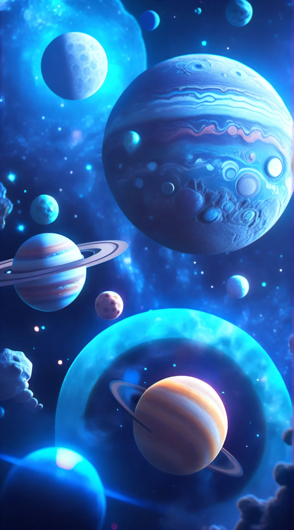 ai character: Solarballs background