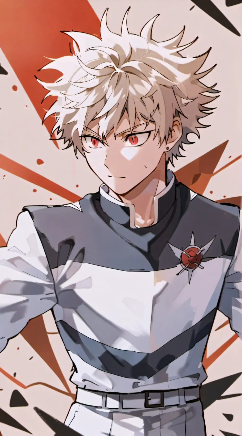 ai character: Bakugo  background