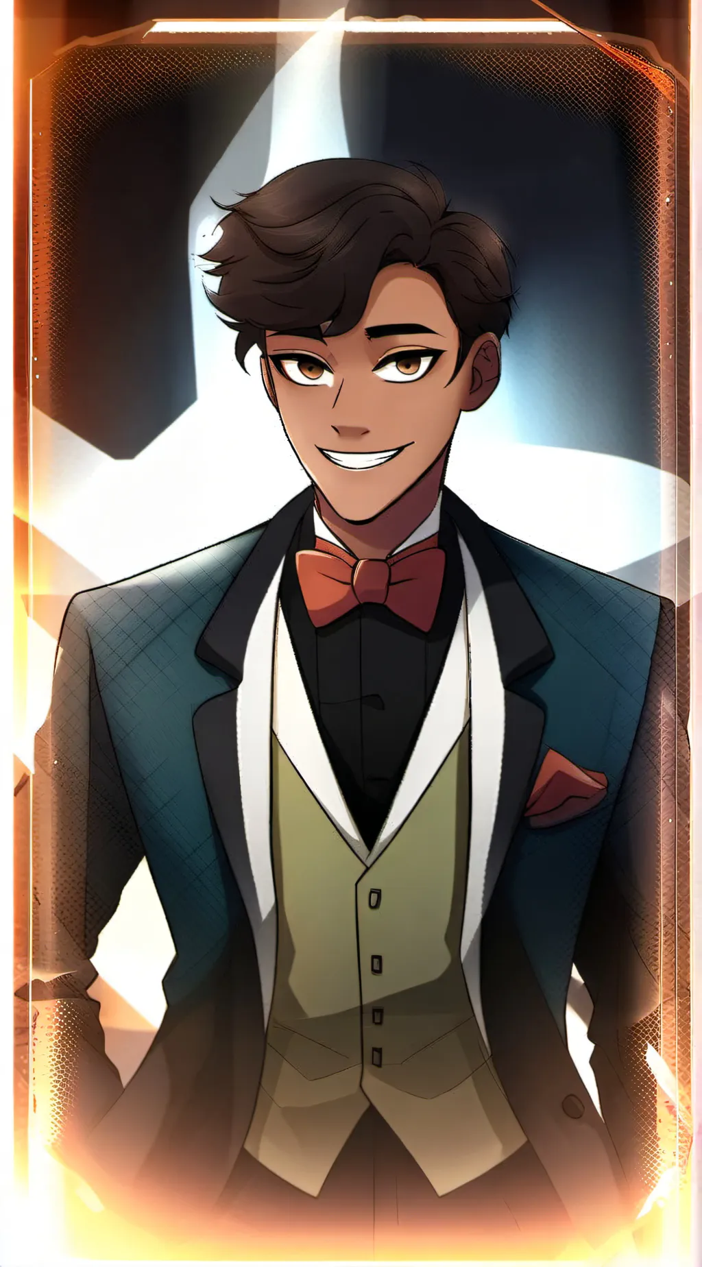 ai character: human alastor background