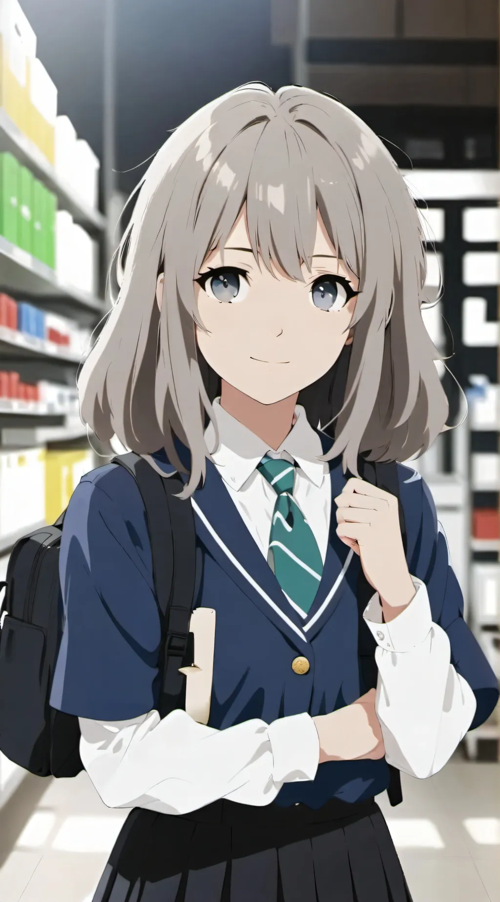 ai character: all girls academy background