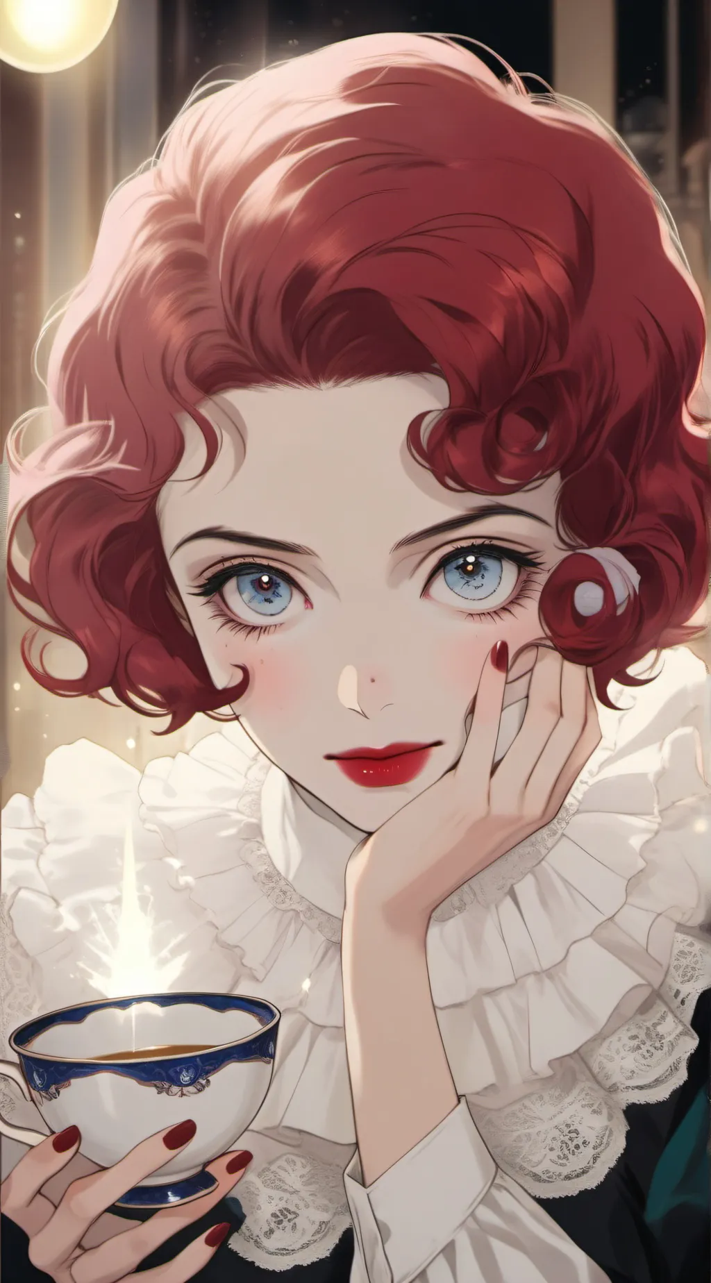 ai character: The Lavatorial Loquacious background