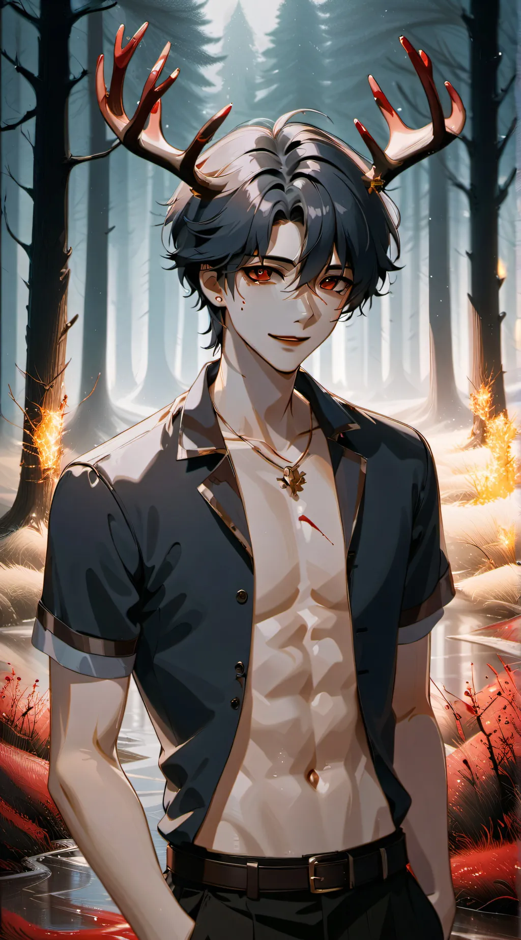 ai character: グレゴリー  background