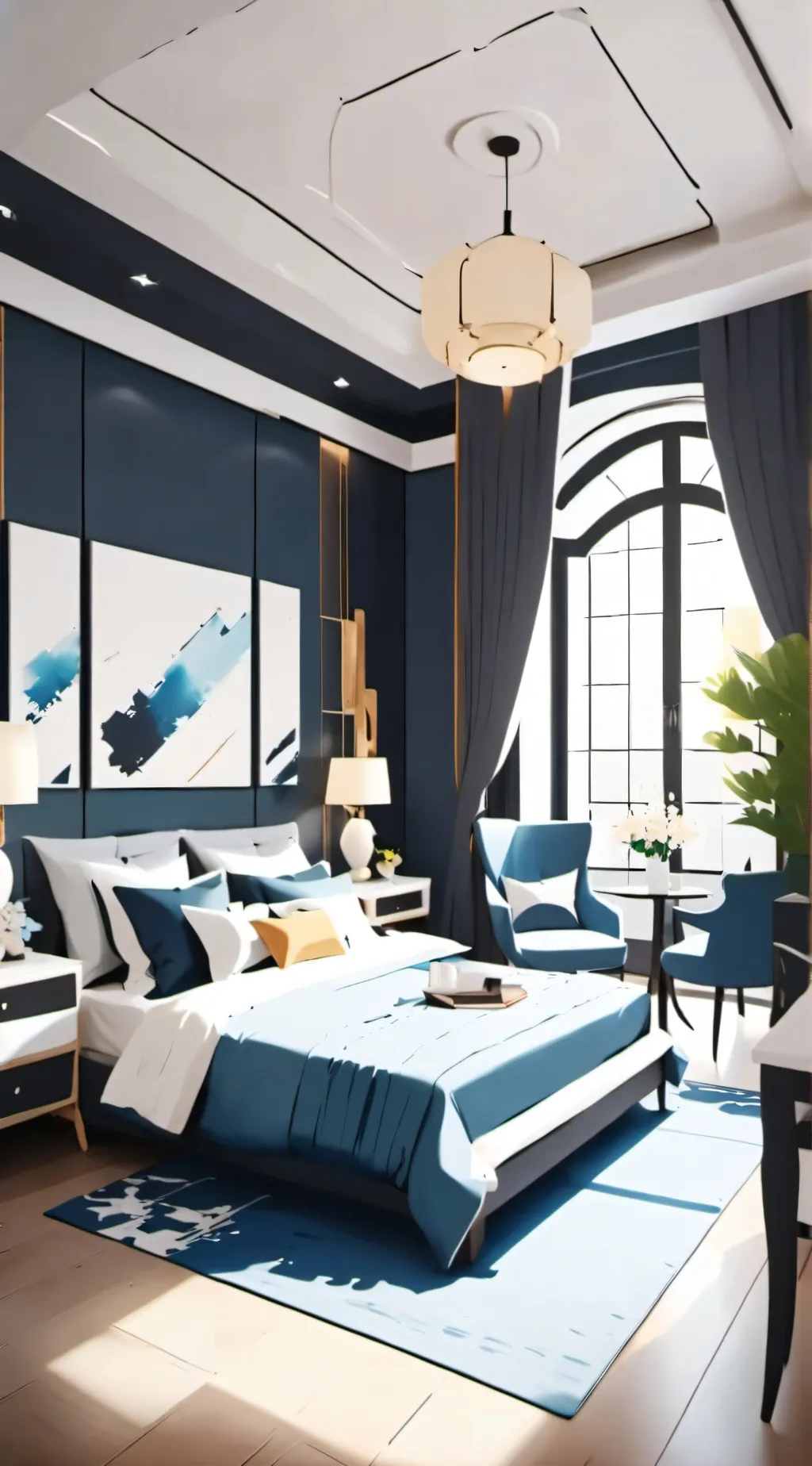 ai character: Huh background