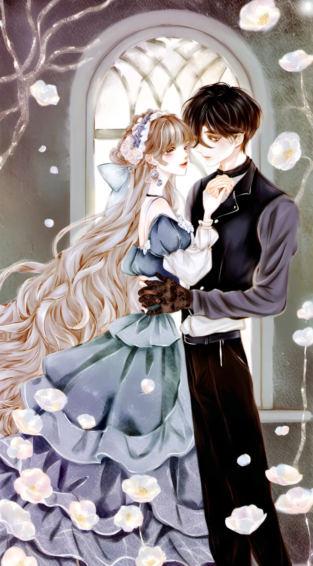 ai character: bad girl background